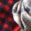 Wholesale Latticed printed short floss