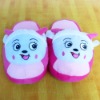 Wholesale Short floss children's animal indoor slippers