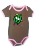 Wholesale 100%organic cotton baby rompers
