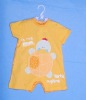 100% cotton lovely baby rompers with print