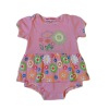 baby girls summer romper easy to take off