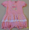toddlers lace romper