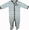 70% bamboo 30% organic cotton Infant knitted romper