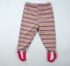 Baby girl yarn dyed 100%cotton romper panty