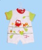 100% cotton lovely infant romper with print