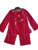 kids romper clothes with chain emb
