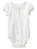 Bamboo Baby Rompers with Elastic Sleeve Opening
