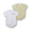 cute cotton short sleeve baby rompers,baby garment