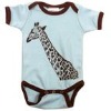 fabric leather fur baby Infant Blue Giraffe One Piece bibs Toddlers Clothing dresses baby sleeping bags t-shirts tee skirt tutu