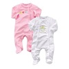 organic cotton baby rompers