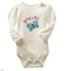 organic cotton baby romper
