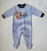 Baby boy autumn 100%cotton print romper