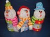 Wholesale christmas candy jar,christmas decor gifts