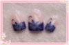 Wholesale roral blue flower tip bare nail kit (24 pcs)