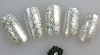 Wholesale 24pcs glitter daffodil nail kit