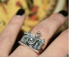 Wholesale NCamera photo photography artist silver adjustable RING