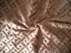 Embossed short velvet/velboa fabric for garment