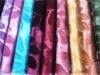100% polyester Embossed velvet solid color