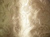 Polyester embossed satin for garments and curtains