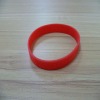 Simple color embossed Silicone Bracelet