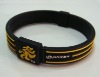 100% Silicon Bands with Embossed Logo