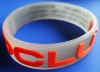 embossed power wristband