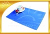 Wholesale 100%Polyester Ultrasonic embossed hem placemat