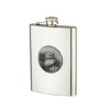 Patch,embossed Series stainless steel hip flask