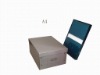 Embossing A4 folding storage box