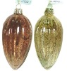 Wholesale Glass hanging ball ornament, antique colorating egg shape