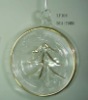 Wholesale HALF BALL X'MAS ORNAMENTS