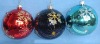 120mm big handmade christmas glass ball ornament