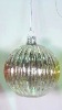 Wholesale Aantique silver Christmas large glass hanging ball