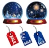 Wholesale Nice Christmas ball,christmas ornaments purple