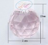 Wholesale full manchine cut glass lampwok diamond ball for Chandelier decoration