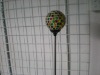Wholesale solar mosaics glass ball with stainless steel stake