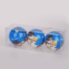 Wholesale LOT OF 24 BLUE CHRISTMAS BALL ORNAMENTS DECORATION NEW IN BOX!