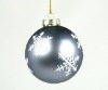80MM Christmas Glass Ball Ornament