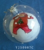 Wholesale glass x'mas ball