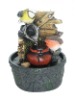 Wholesale Small bird table water fountain with Battery indoor ornaments