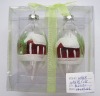 Wholesale xmas glass decoration