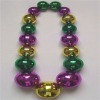 Wholesale 100mm VINTAGE PLASTIC CHRISTMAS ORNAMENT GLASS DISCO BALL NECKLACE