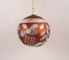 Wholesale Glass christmas ornament christmas tree ball