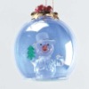 Wholesale GNle-12 Glass Snowman Inside Glass Ball Ornaments