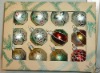 Wholesale GLASS BALL ORNAMENT SET OF12