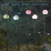 Wholesale solar garden ball with metal stand