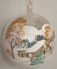 Wholesale Glass christmas tree ball xmas decoration