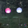 Wholesale solar garden ball with metal stand