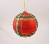 Hand blown christmas ornament glass ball