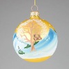Christmas Glass Ball Ornament
